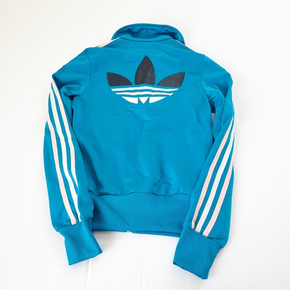 Adidas Trefoil 3 Stripe Zip Jacket, XS - Picture 2 of 11